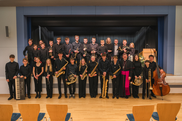 Die Big Band mit Erzbischof Burger 2025 Die Big Band mit Erzbischof Burger 2025
